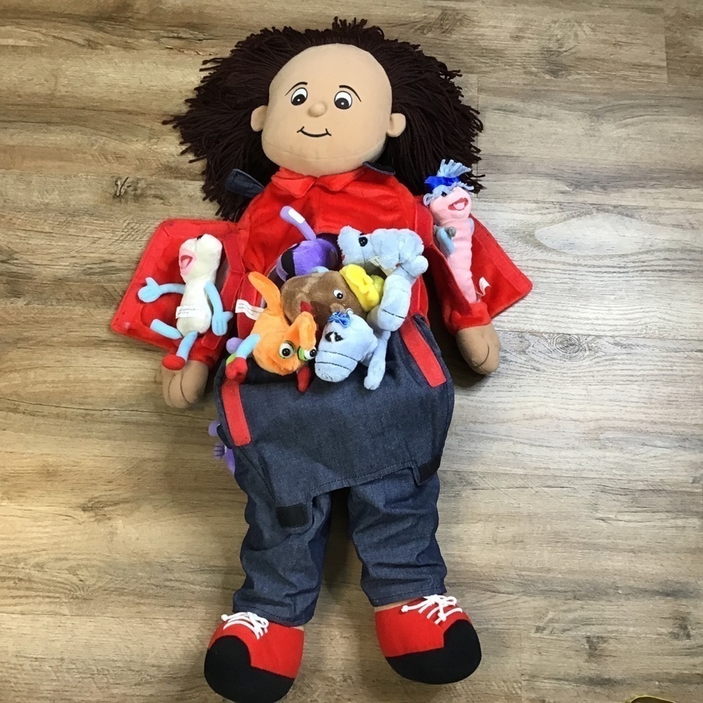 LITTLE Organ Andy Doll Educational Set of 10 Organs Health Science School